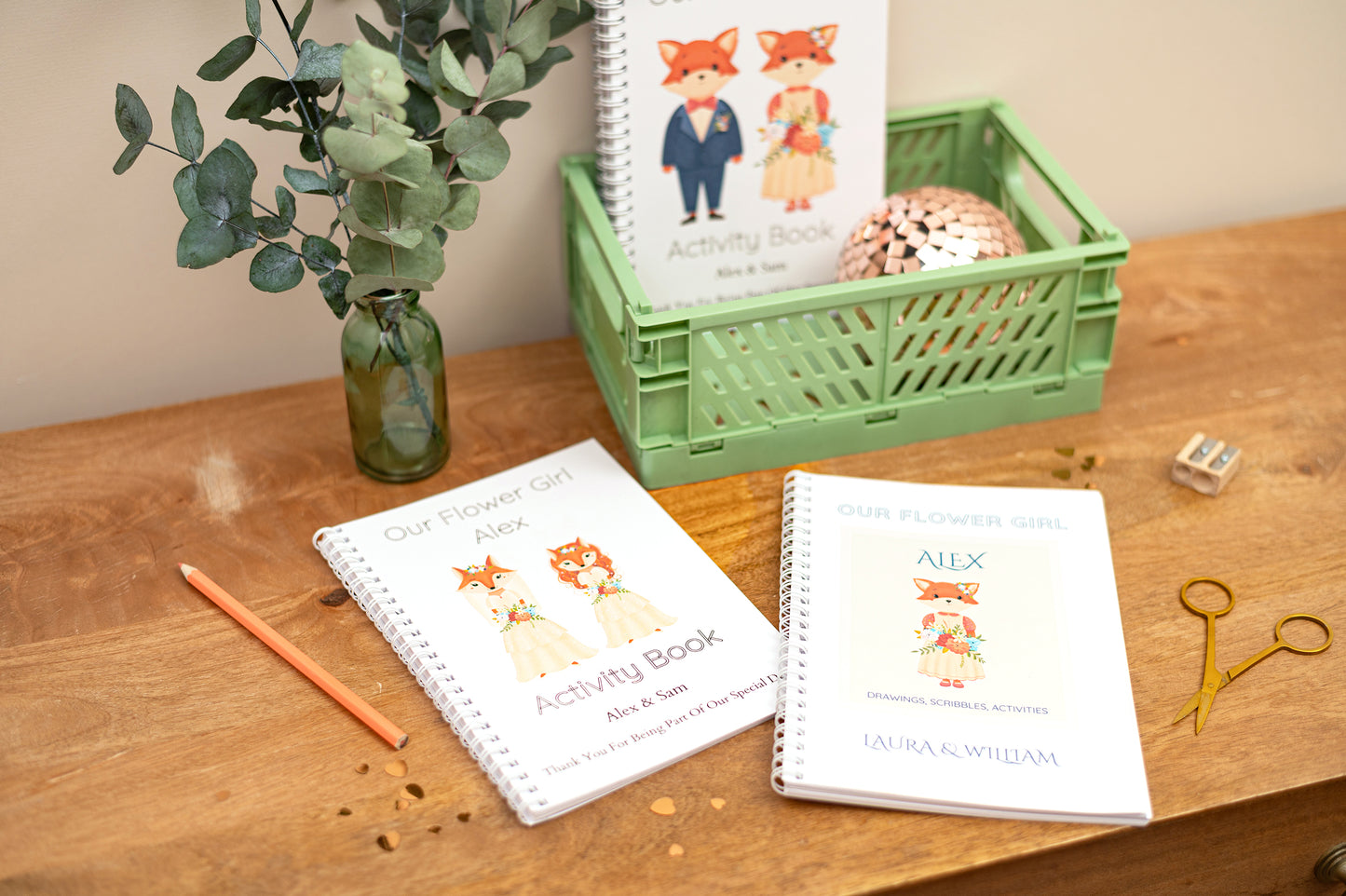 Kids Wedding Activity Book Pack