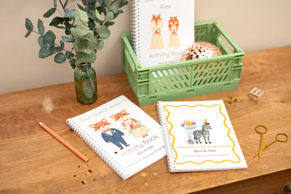 Kids Wedding Activity Book Pack