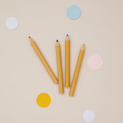 Set of colouring pencils for activity mat