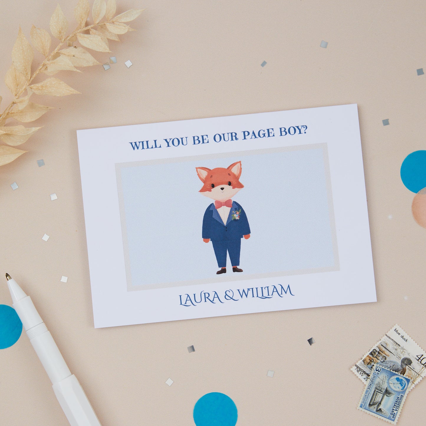 Will You Be Our Page Boy Card